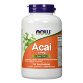 Acai 500 mg 100 Kapseln NOW FOODS